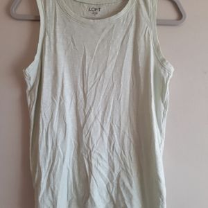 LOFT Outlet size SM mint green sleeveless tank